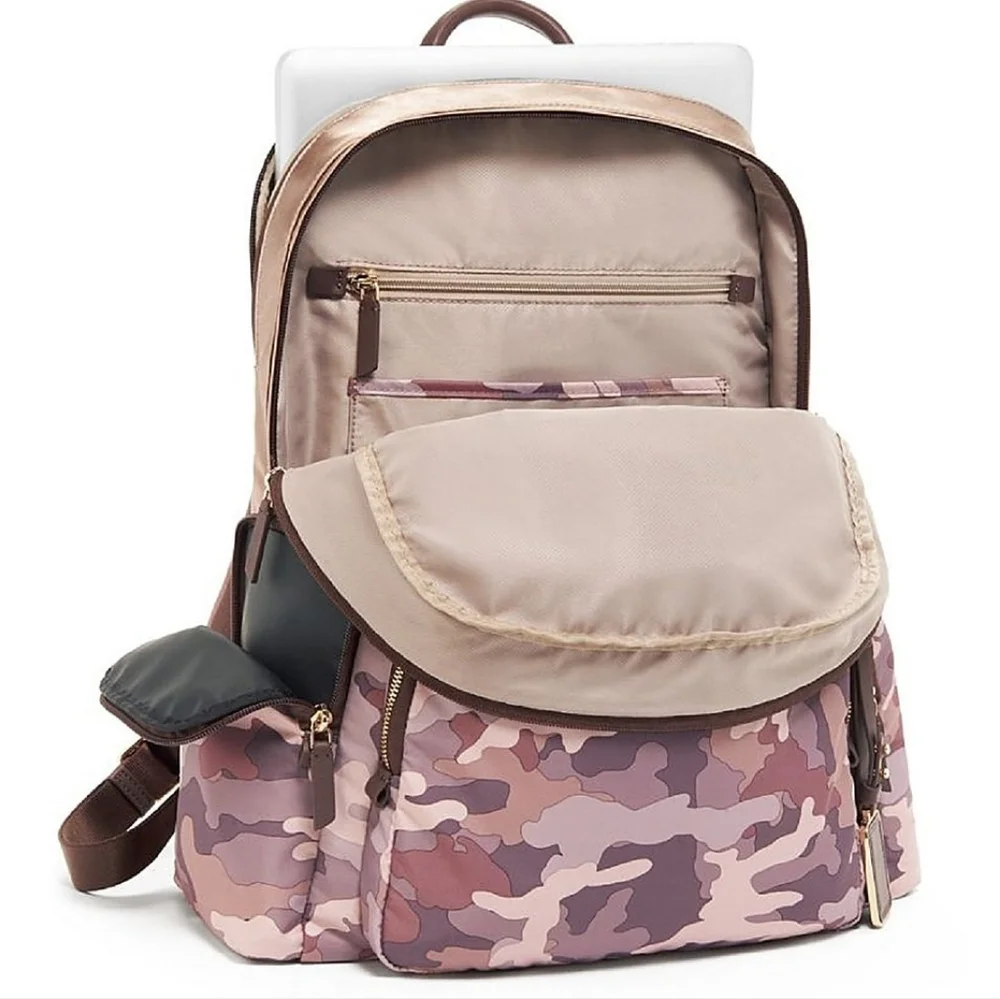 Tumi Voyageur Carson Backpack In Camo Pink